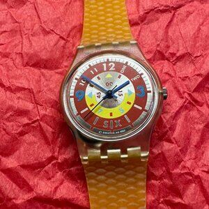 Swatch Watch Lady Hielo LK146 Vintage 1993